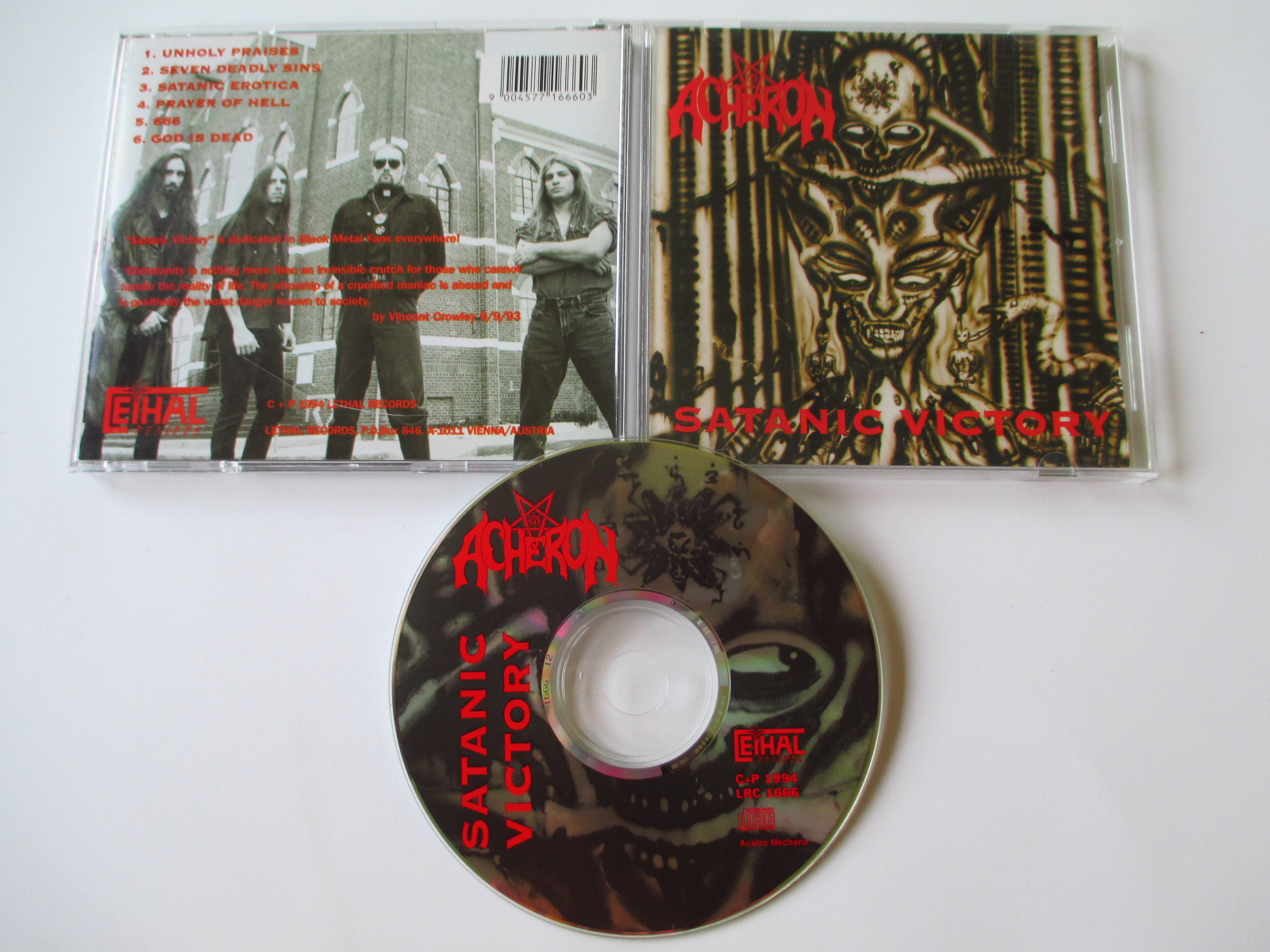 Acheron – Satanic Victory - Vintage-Analog-Digital Media